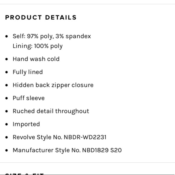 Revolve NBD Bekah Long Sleeve Ruched Mini Cocktail Dress - Picture 11 of 11